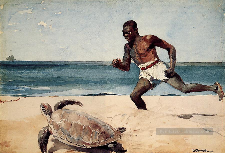 Rhum Cay réalisme marine peintre Winslow Homer Peintures à l'huile